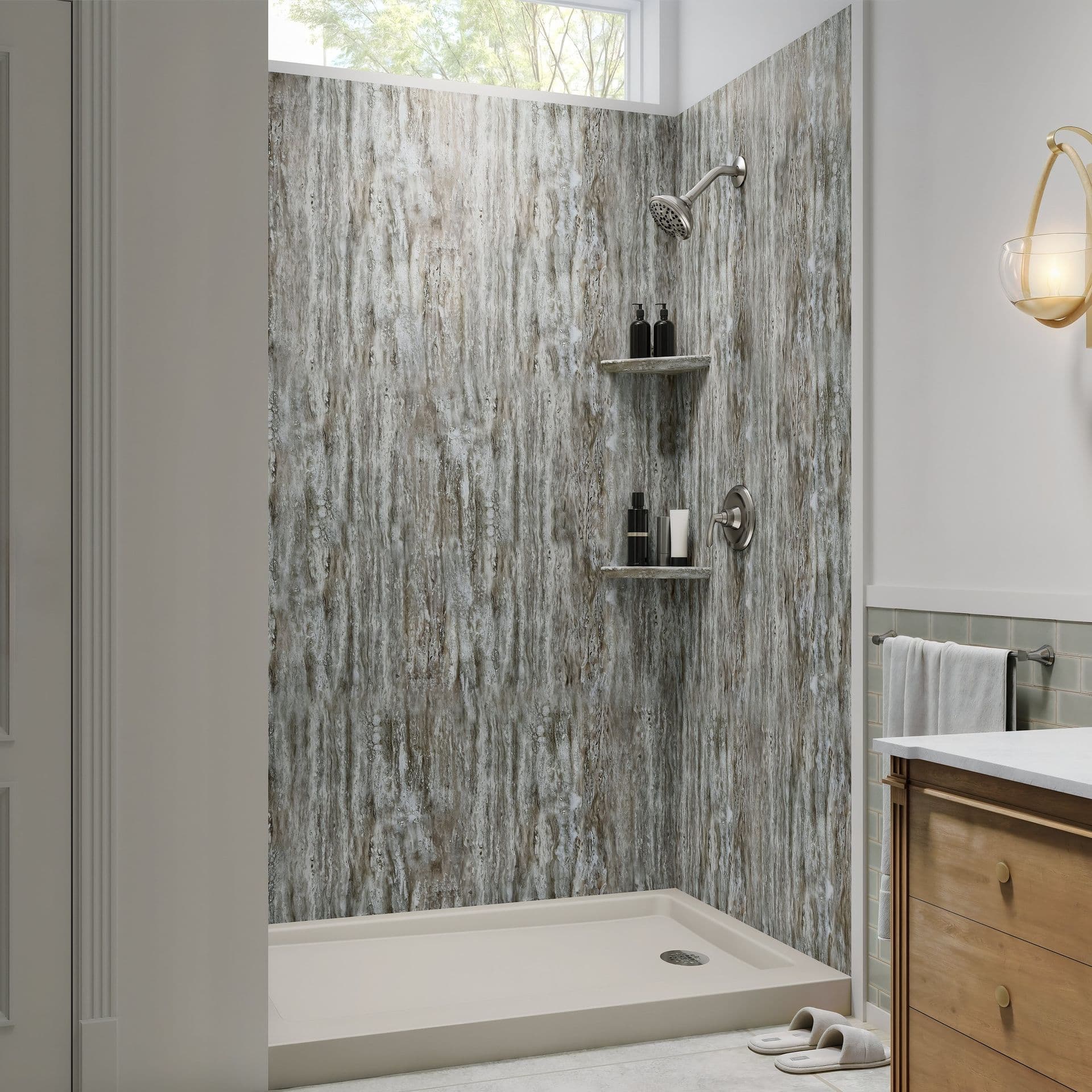 Marble Cove Shower